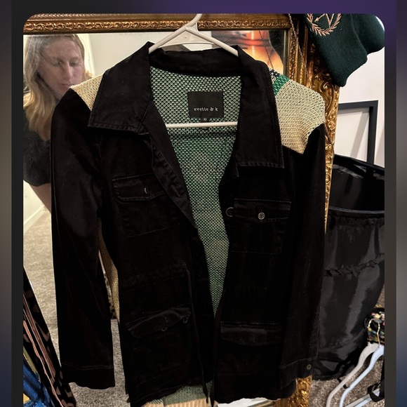 Jacket with patterned back - Picture 2 of 2